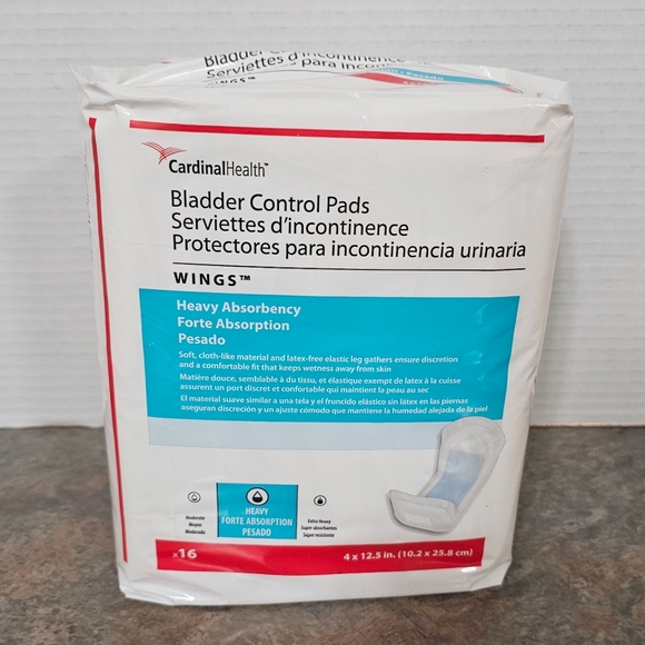 NIP CardinalHealth Bladder Control Pads - Lot Of 5 (80 Pads Total) - Picture 3 of 8